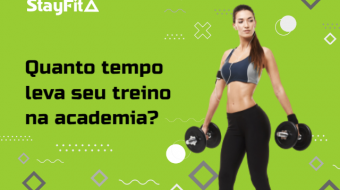 Quanto tempo leva o seu treino na academia?